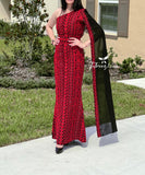 Stunning Red Carpet One Shoulder Fully Embroidery Long Dress