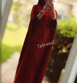 Load image into Gallery viewer, Jordanian Palestinian THOBE / KAFTAN (Embroidered) bisht stone all over - Tatreez1
