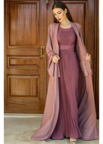 Charger l&#39;image dans la galerie, Stunning 2 pieces abaya modern style - Tatreez1
