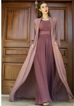 Charger l&#39;image dans la galerie, Stunning 2 pieces abaya modern style - Tatreez1

